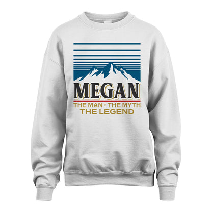 The Man The Myth The Legend Vintage Mountain Shirt MEGAN M1-19