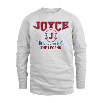 The Man The Myth The Legend Jet Style Shirt JOYCE M1-9