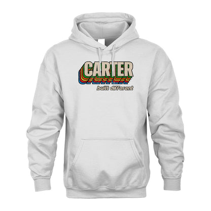 Your Name Built Different Retro Shirt CARTER M1-26