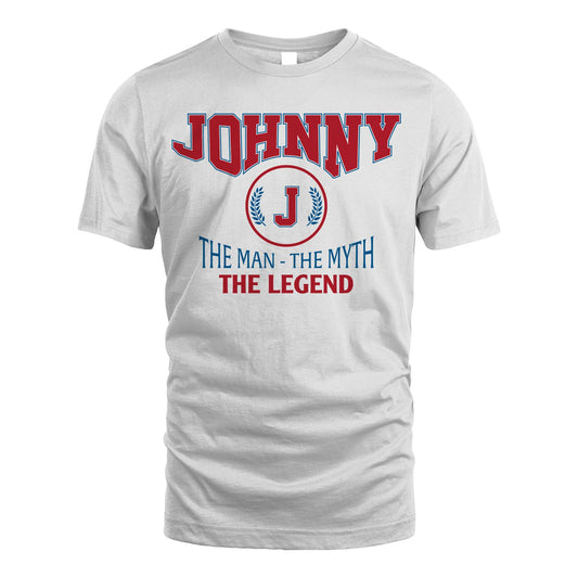 The Man The Myth The Legend Jet Style Shirt JOHNNY M1-9