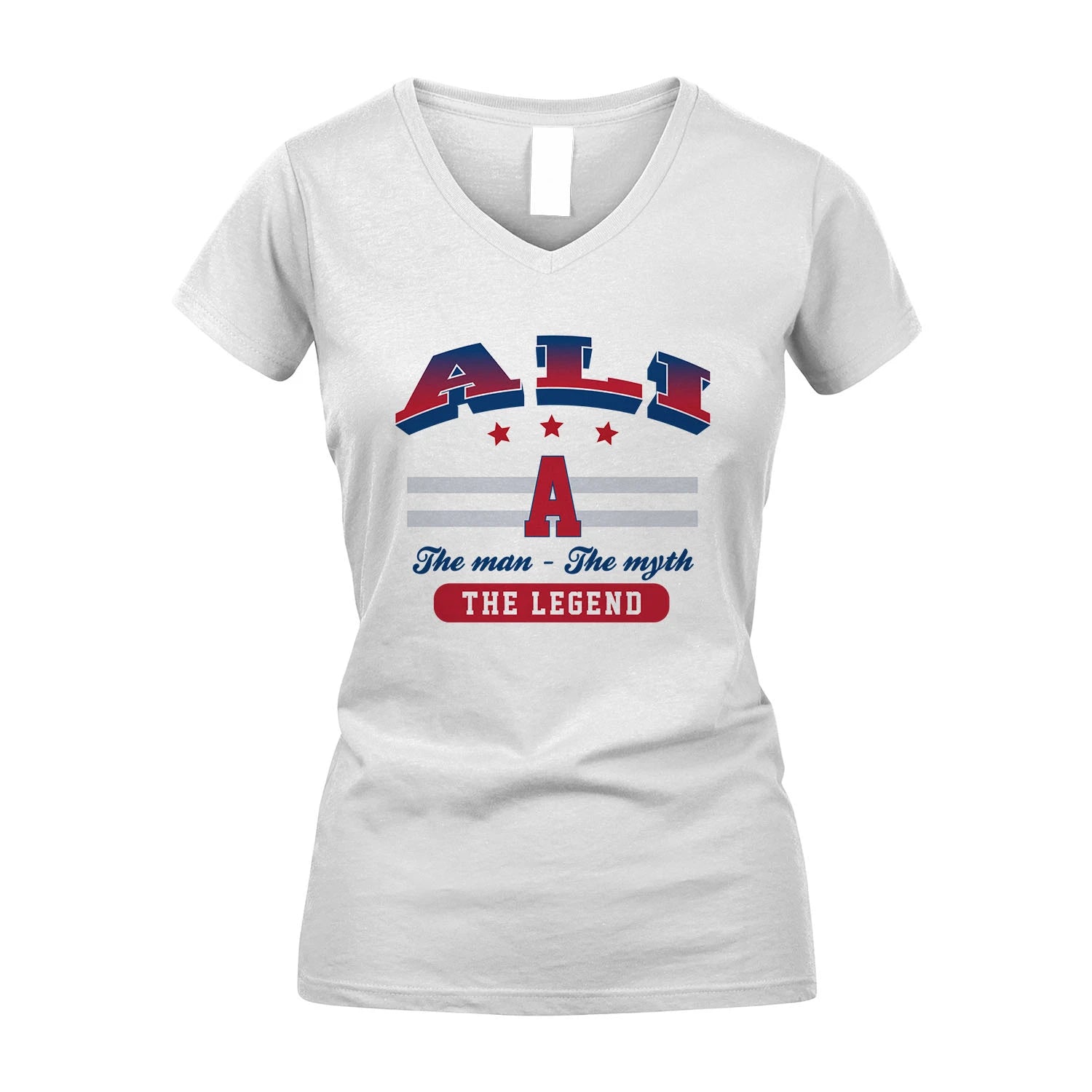 The Man The Myth The Legend With Your Name Shirt ALI M1-35