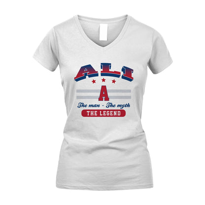 The Man The Myth The Legend With Your Name Shirt ALI M1-35