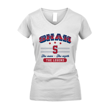 The Man The Myth The Legend With Your Name Shirt SHAH M1-35