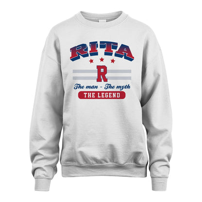 The Man The Myth The Legend With Your Name Shirt RITA M1-35