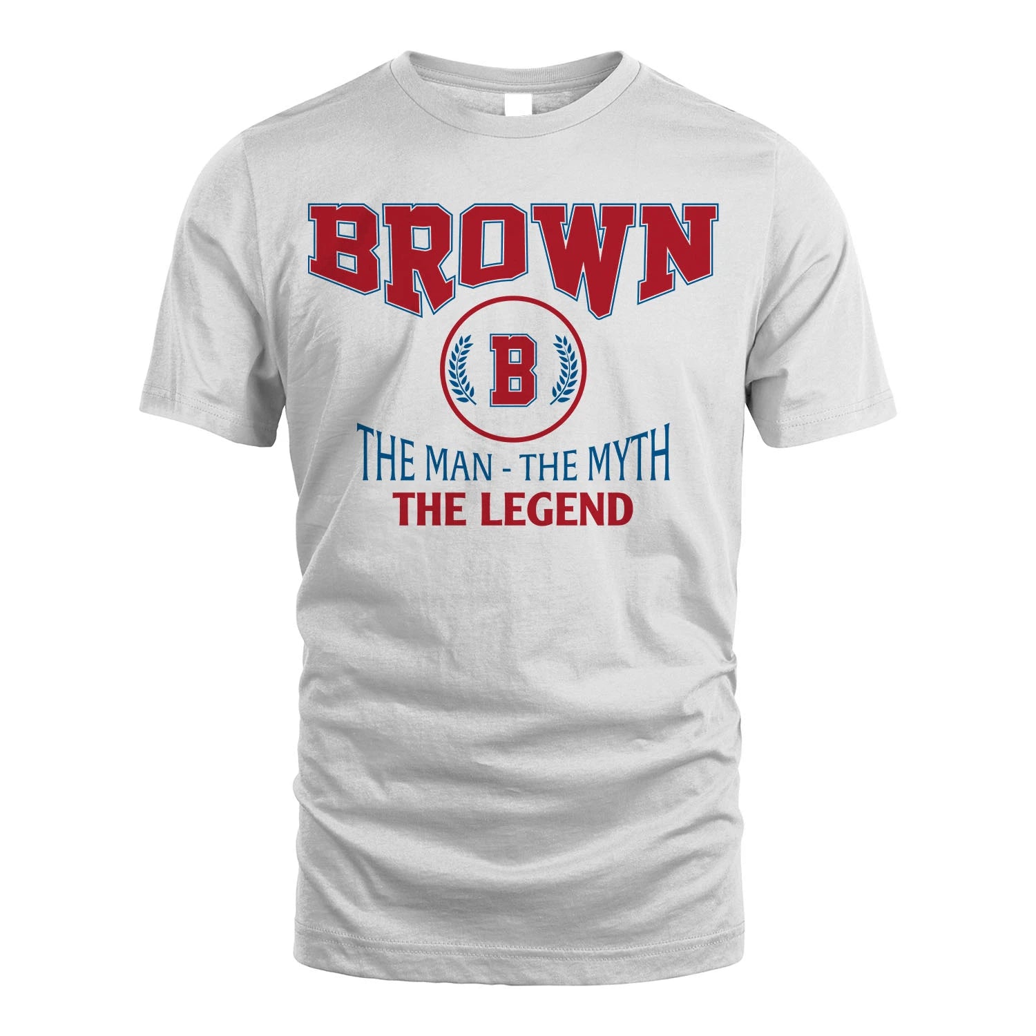 The Man The Myth The Legend Jet Style Shirt BROWN M1-9