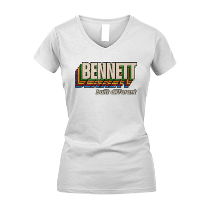 Your Name Built Different Retro Shirt BENNETT M1-26