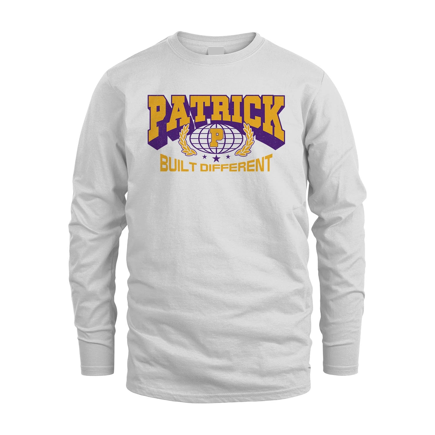 Your Name Built Different Sporty Shirt PATRICK M1-32