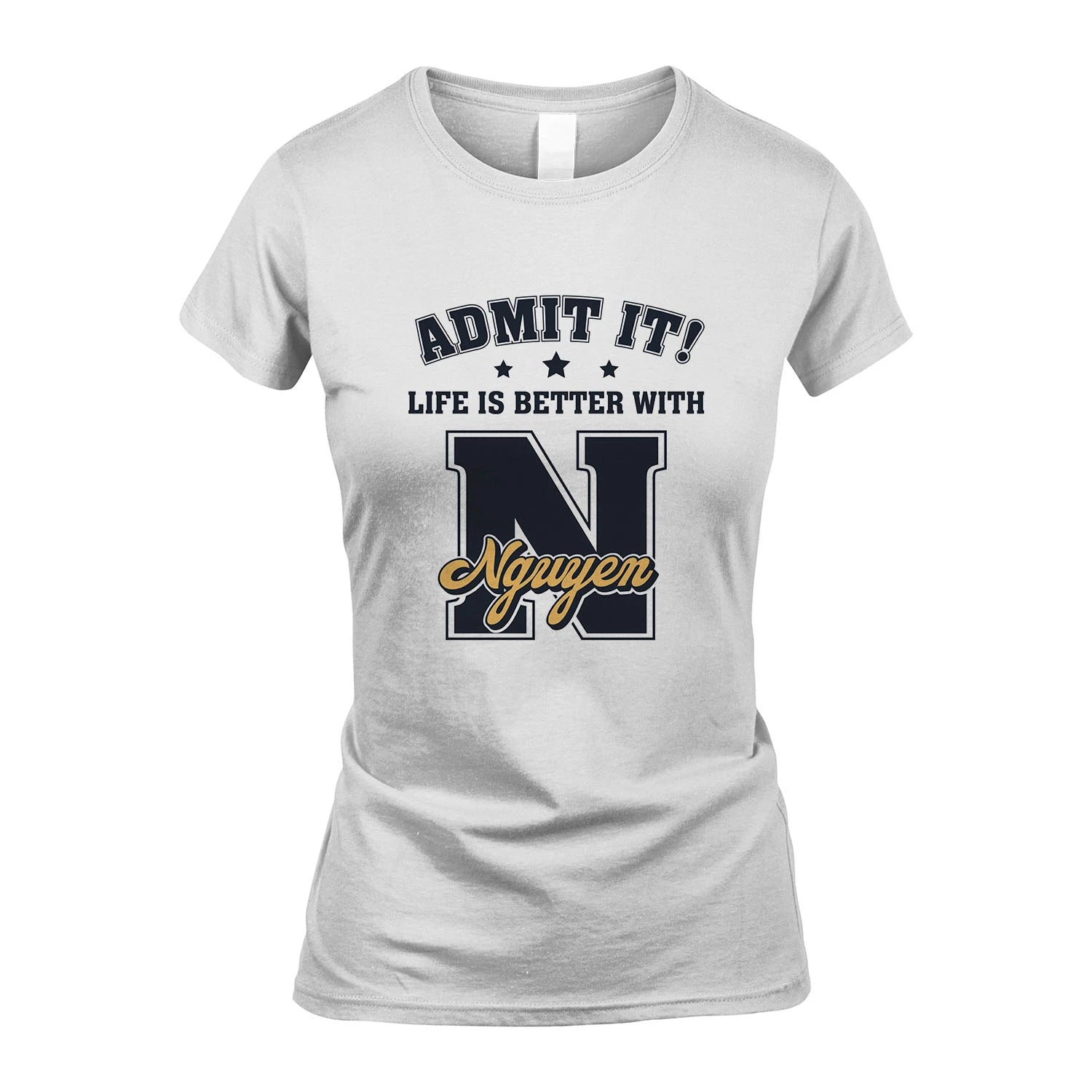 Life Is Better With Your Name Shirt NGUYEN M1-17