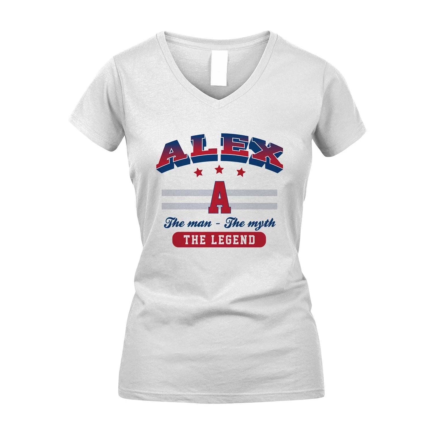 The Man The Myth The Legend With Your Name Shirt ALEX M1-35
