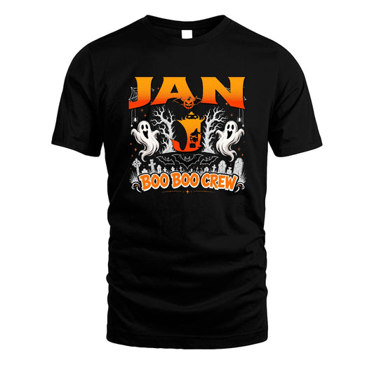 Boo Boo Crew Halloween Custom Name Shirt JAN M1-28