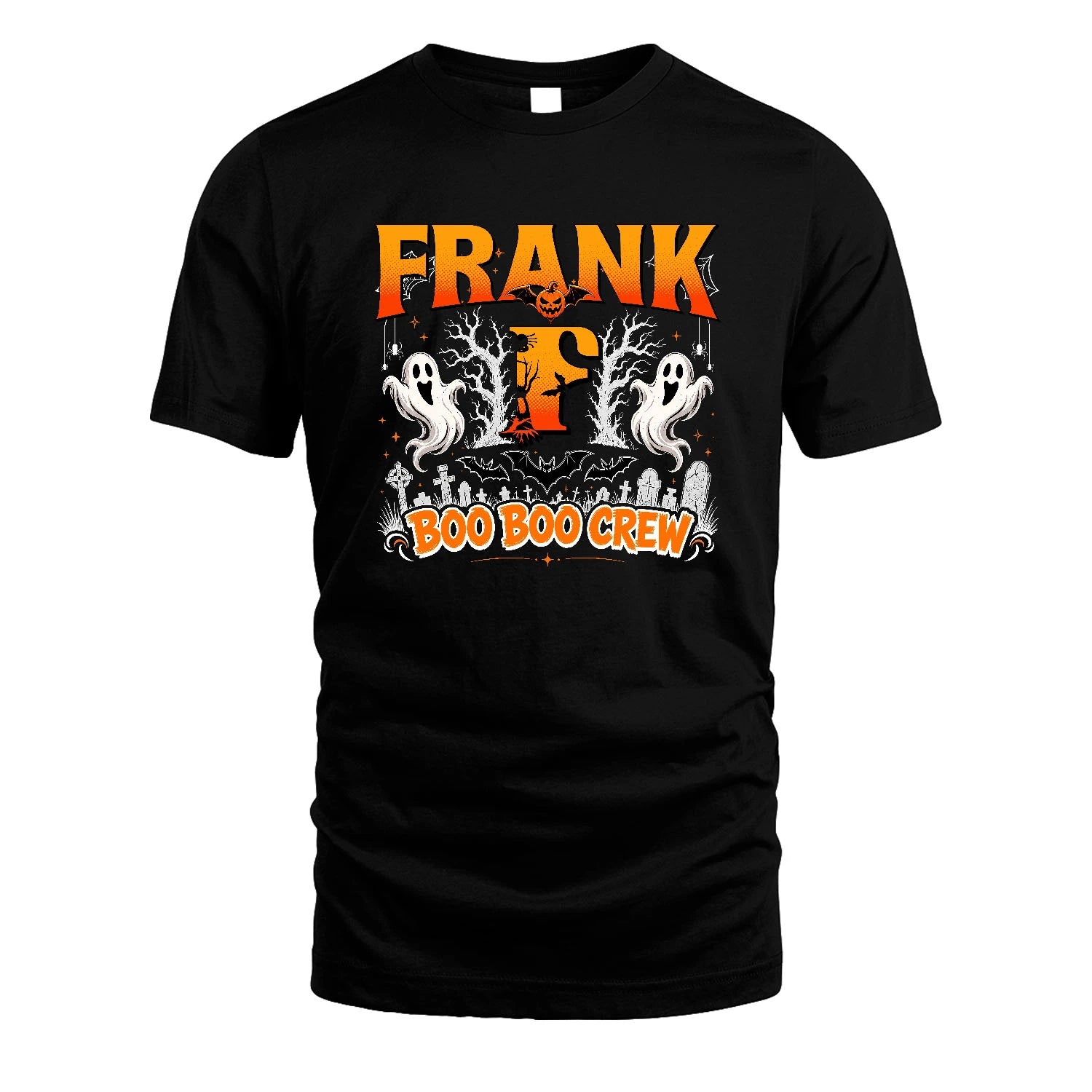Boo Boo Crew Halloween Custom Name Shirt FRANK M1-28