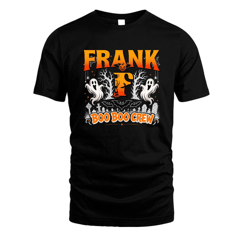 Boo Boo Crew Halloween Custom Name Shirt FRANK M1-28