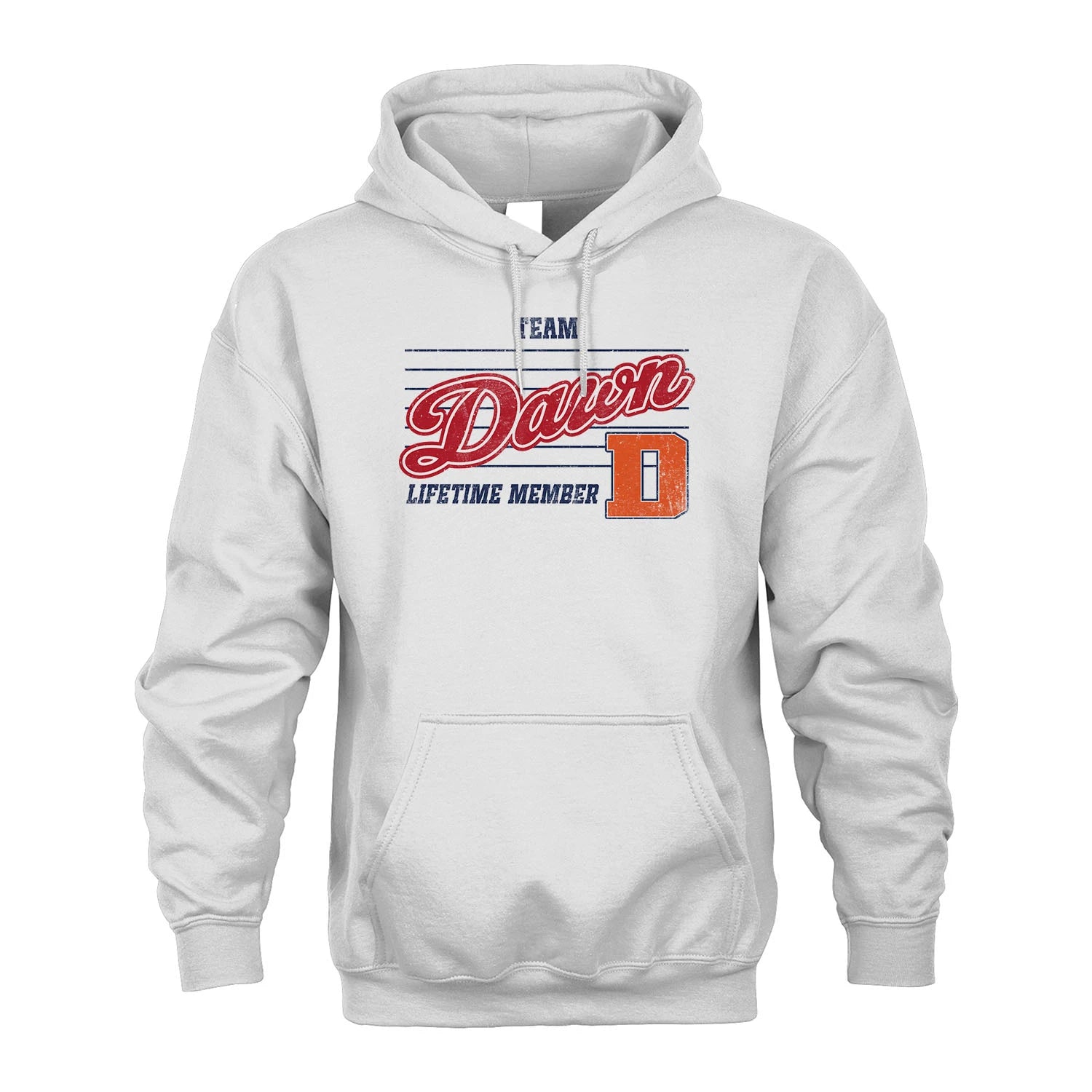 Team Your Name Lifetime Member Vintage Shirt DAWN M1-24