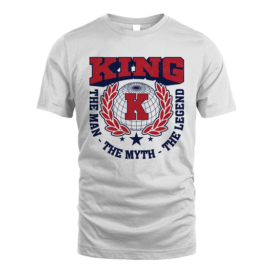 The Man The Myth The Legend Logo Shirt KING M1-30
