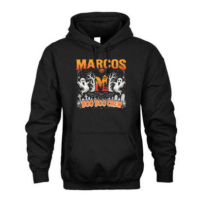 Boo Boo Crew Halloween Custom Name Shirt MARCOS M1-28