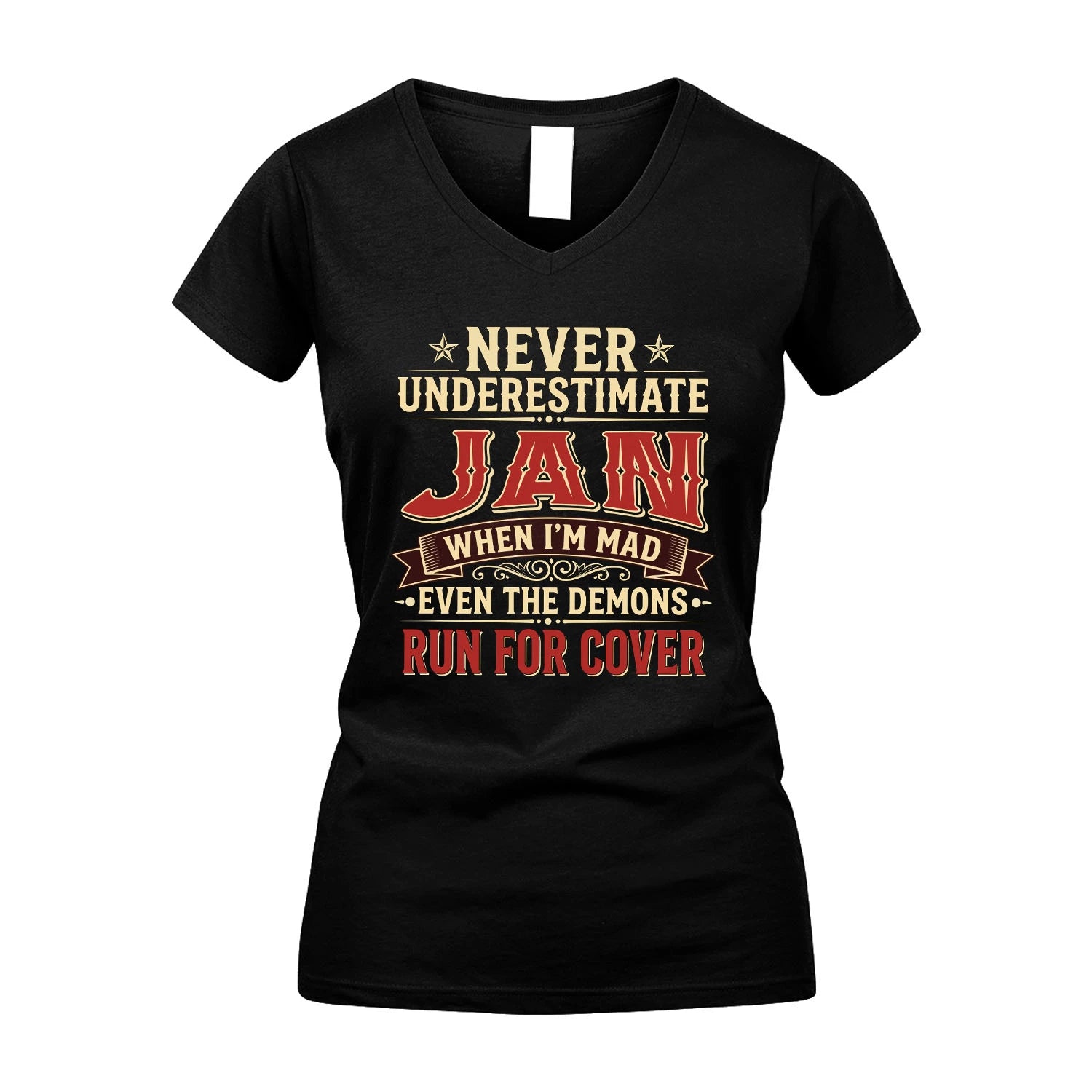 Never Underestimate When I'm Mad Shirt JAN M1-4
