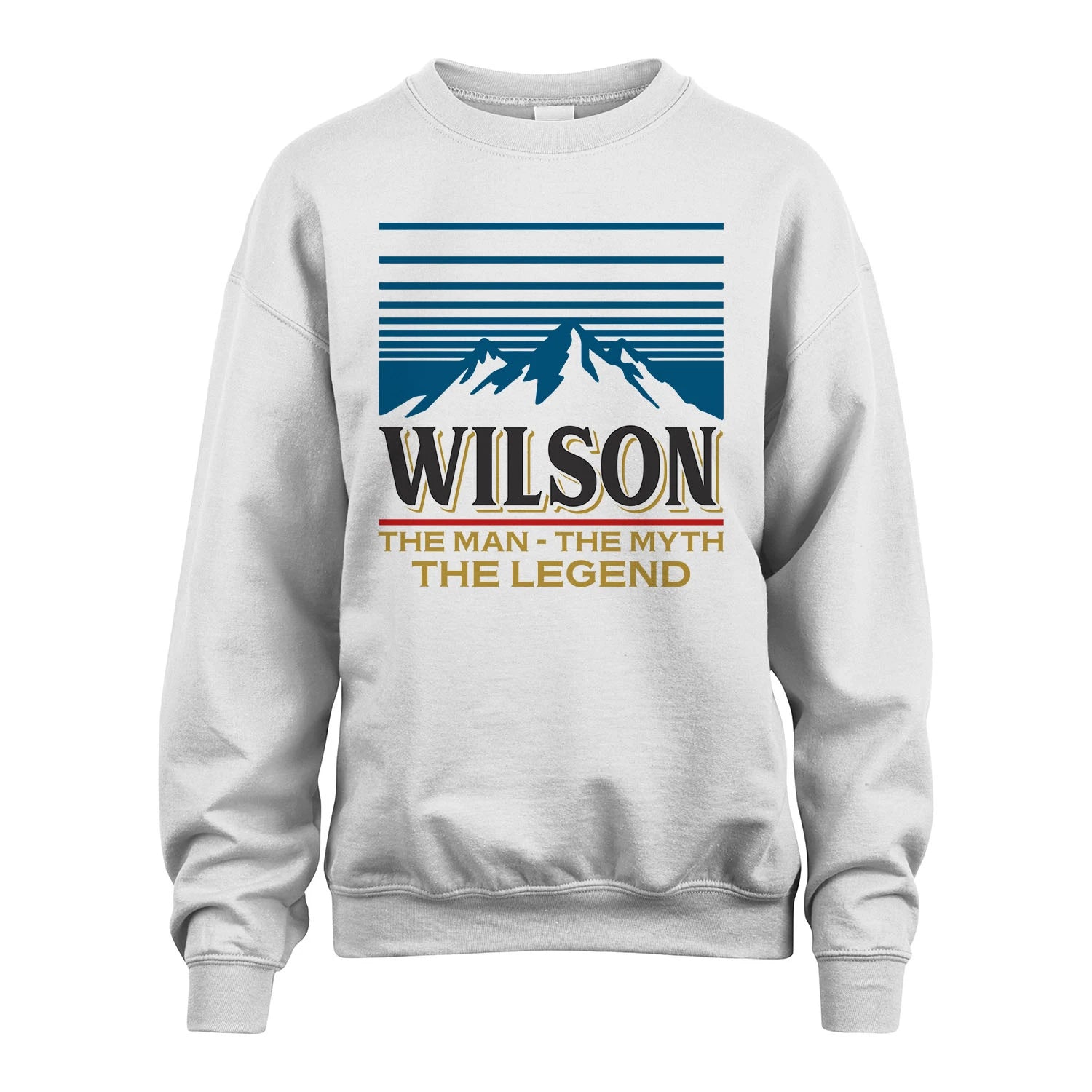 The Man The Myth The Legend Vintage Mountain Shirt WILSON M1-19