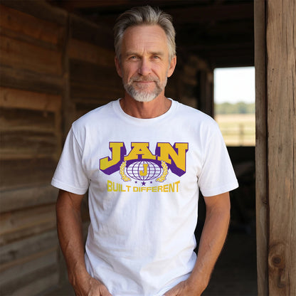 Your Name Built Different Sporty Shirt JAN M1-32