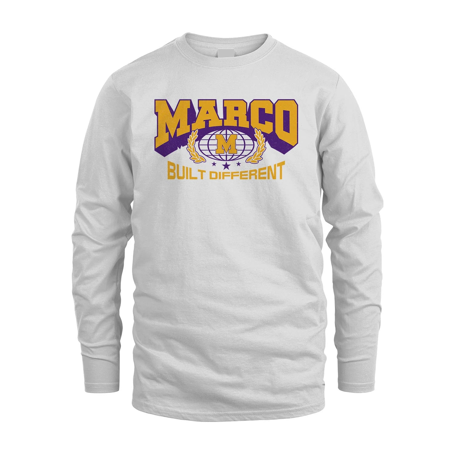 Your Name Built Different Sporty Shirt MARCO M1-32