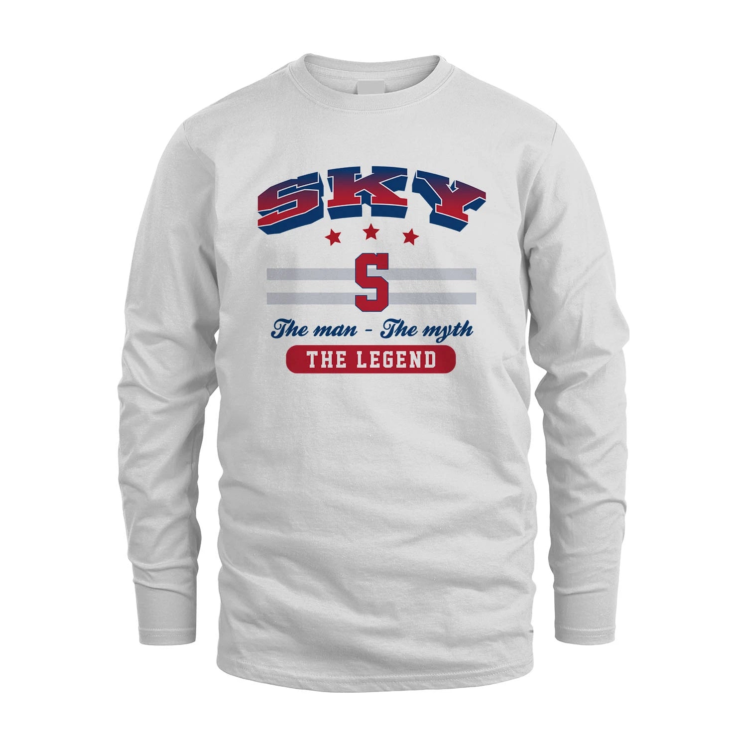 The Man The Myth The Legend With Your Name Shirt SKY M1-35