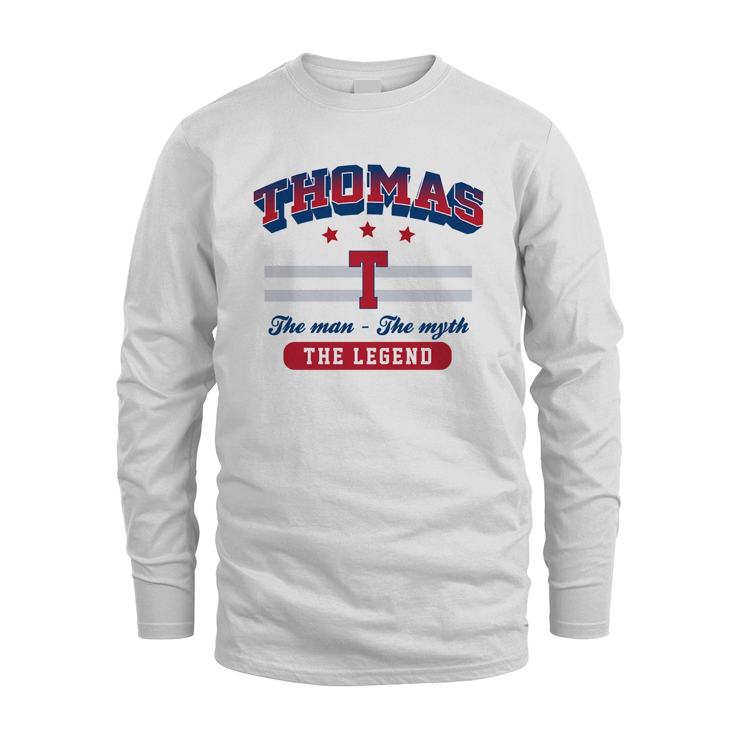 The Man The Myth The Legend With Your Name Shirt THOMAS M1-35
