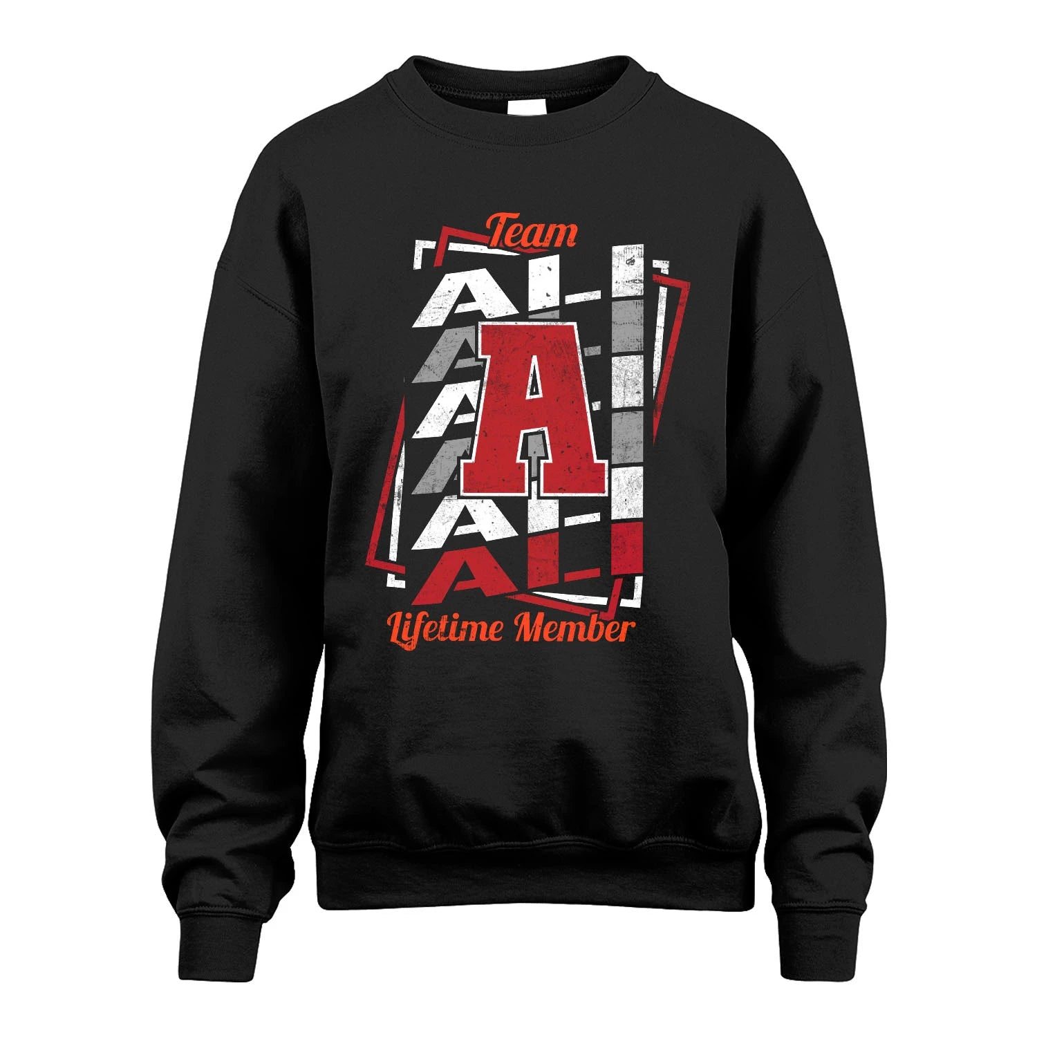 Team Your Name Lifetime Member Sporty Shirt ALI M1-25