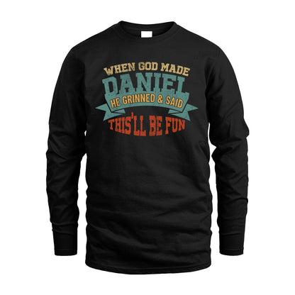 The Man The Myth The Legend Sporty Shirt DANIEL M1-15