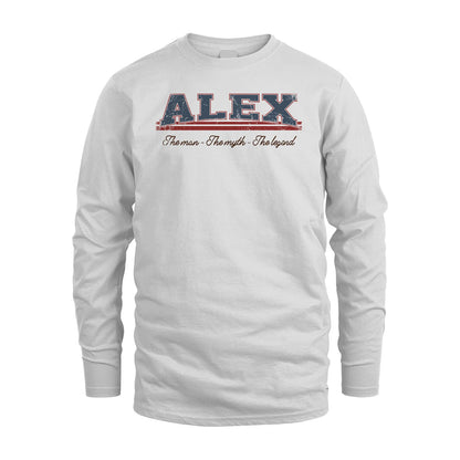 The Man The Myth The Legend Vintage Shirt ALEX M1-6