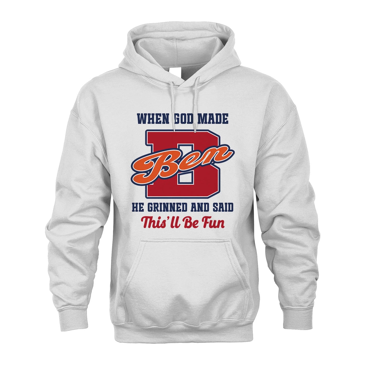 God Made Your Name Custom Shirt BEN M1-16