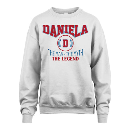 The Man The Myth The Legend Jet Style Shirt DANIELA M1-9