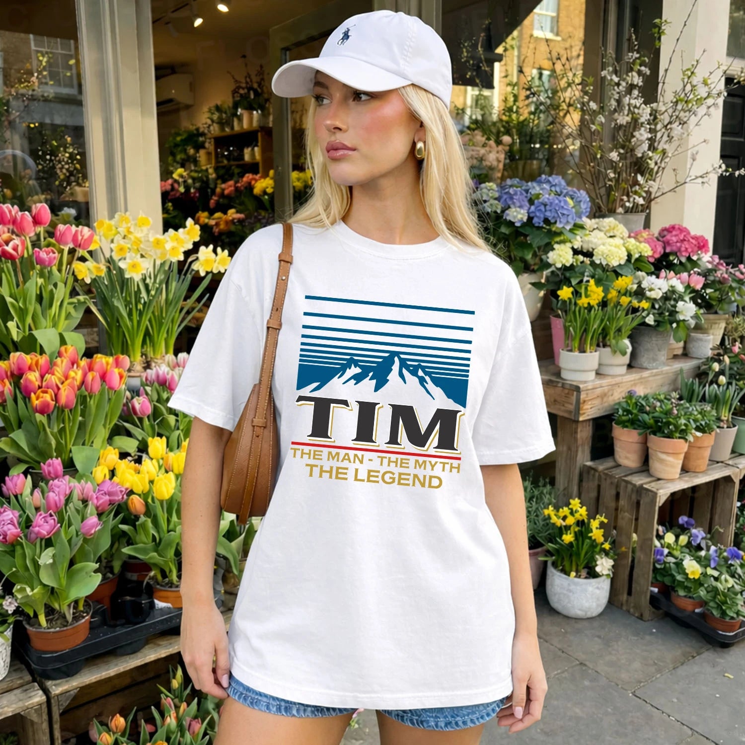 The Man The Myth The Legend Vintage Mountain Shirt TIM M1-19