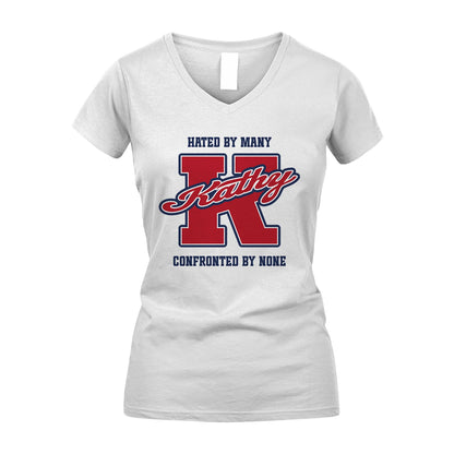 Hated By Many Confronted By None Personalized Name Shirt KATHY M1-8