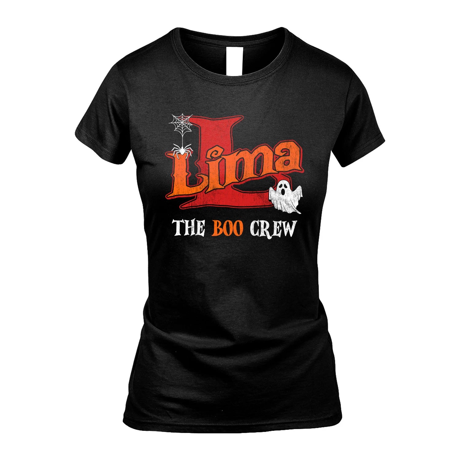 The Boo Crew Halloween Custom Name Shirt LIMA M1-22