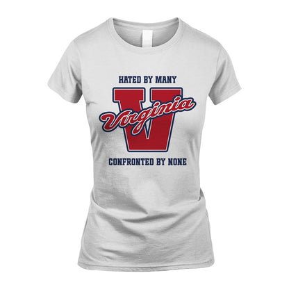 Hated By Many Confronted By None Personalized Name Shirt VIRGINIA M1-8