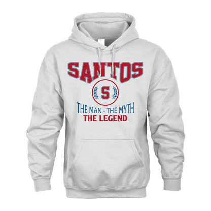 The Man The Myth The Legend Jet Style Shirt SANTOS M1-9