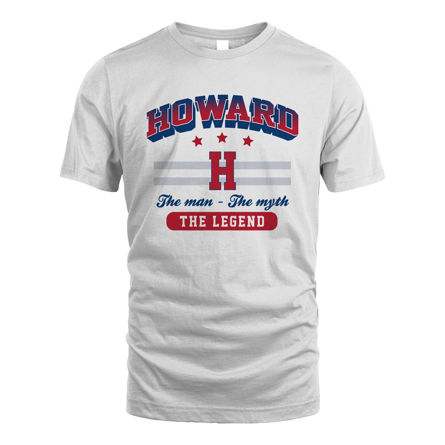 The Man The Myth The Legend With Your Name Shirt HOWARD M1-35