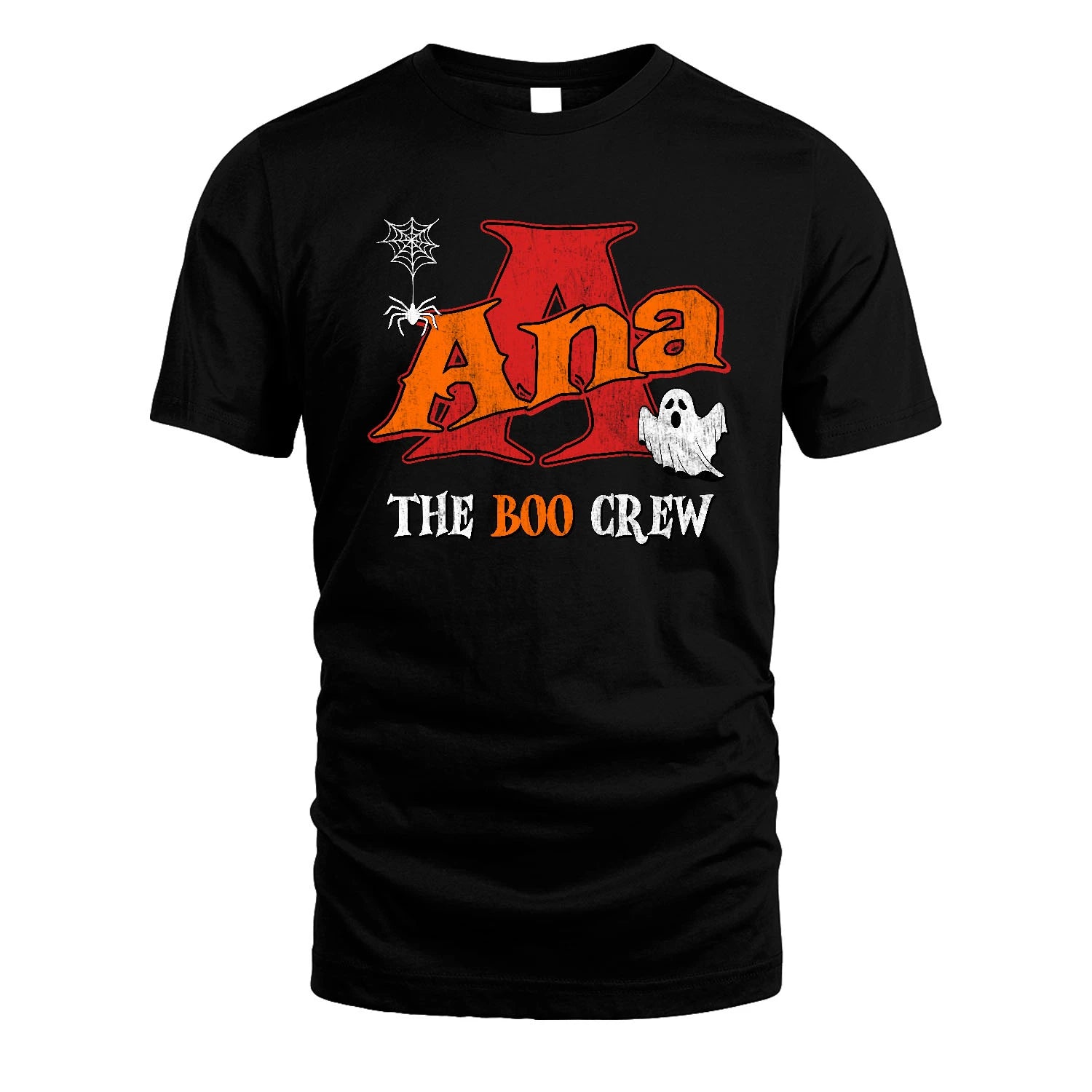 The Boo Crew Halloween Custom Name Shirt ANA M1-22