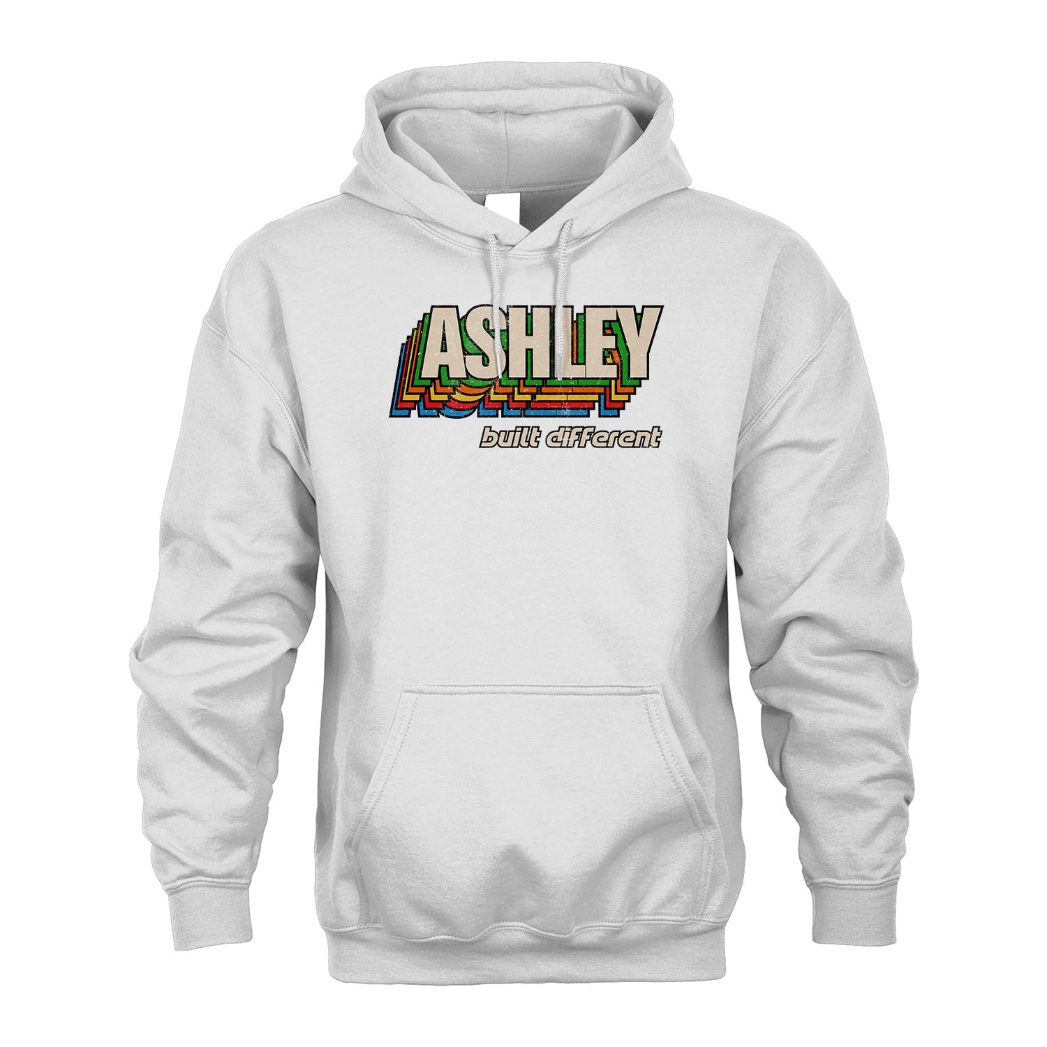 Your Name Built Different Retro Shirt ASHLEY M1-26