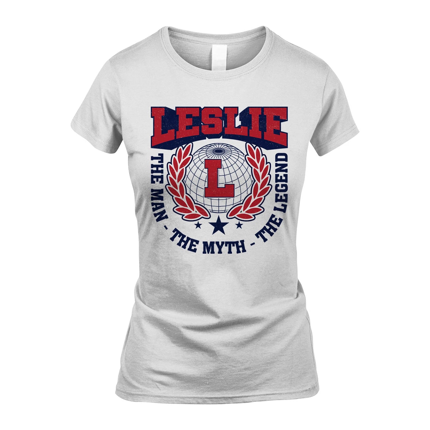 The Man The Myth The Legend Logo Shirt LESLIE M1-30