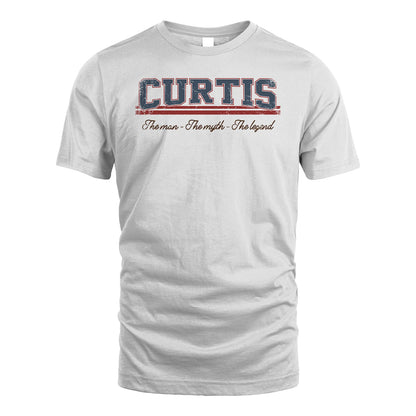 The Man The Myth The Legend Vintage Shirt CURTIS M1-6