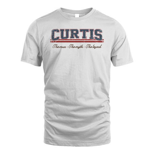 The Man The Myth The Legend Vintage Shirt CURTIS M1-6