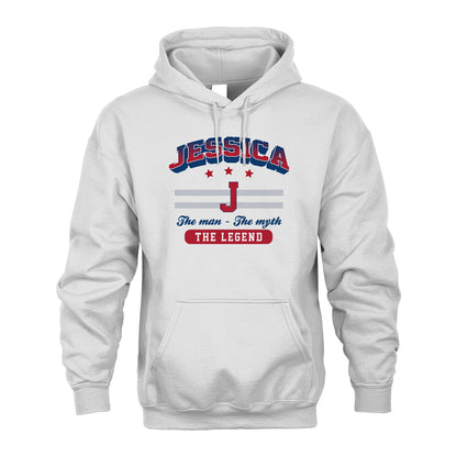 The Man The Myth The Legend With Your Name Shirt JESSICA M1-35