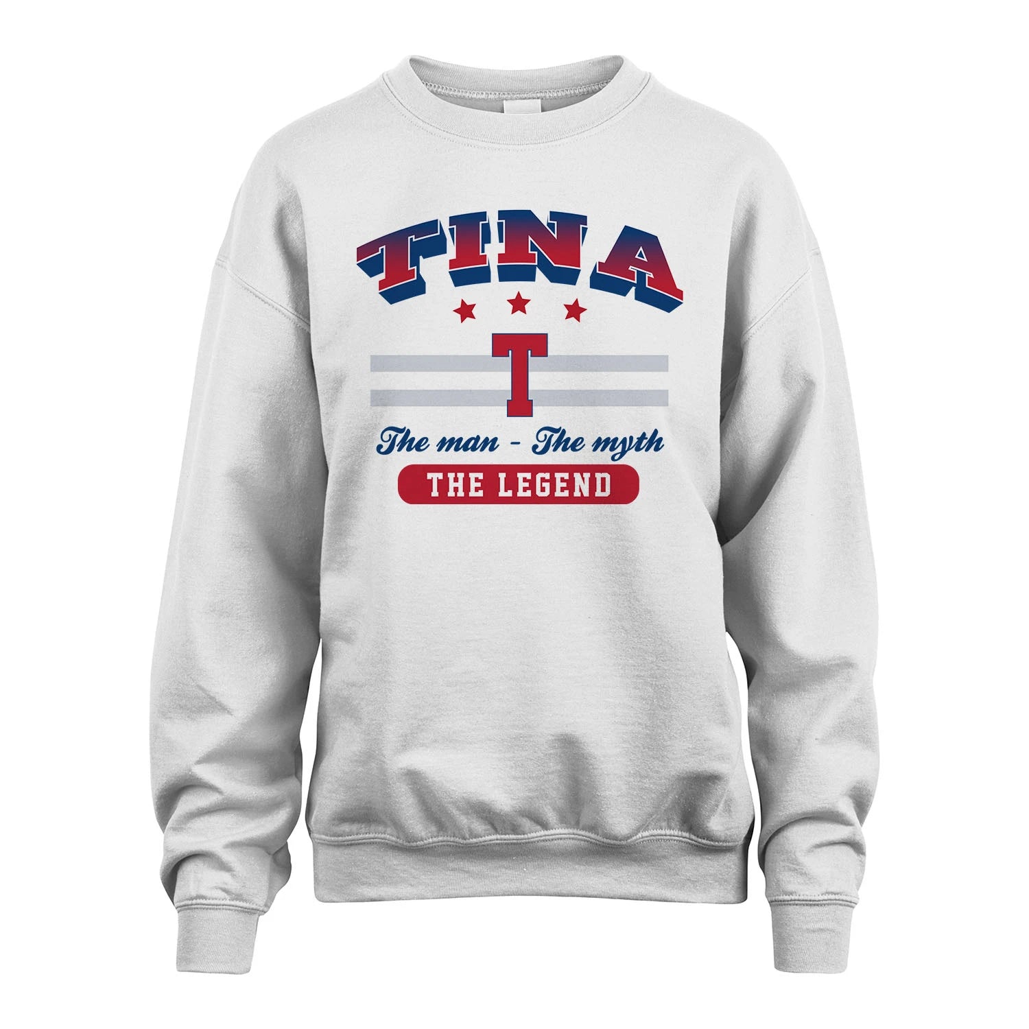 The Man The Myth The Legend With Your Name Shirt TINA M1-35