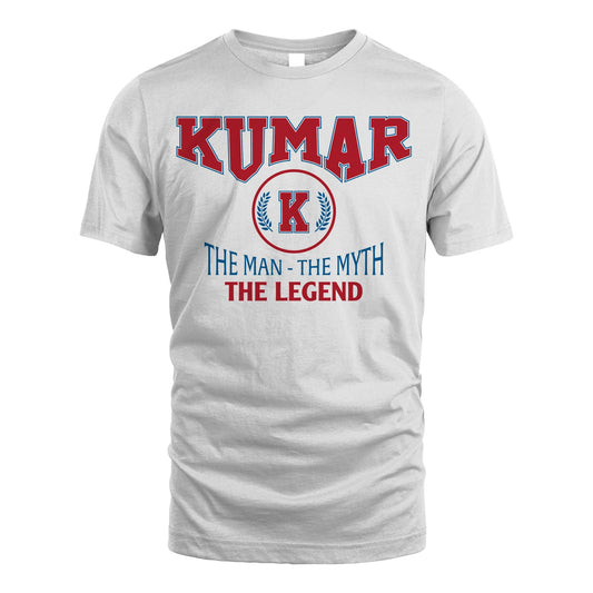 The Man The Myth The Legend Jet Style Shirt KUMAR M1-9