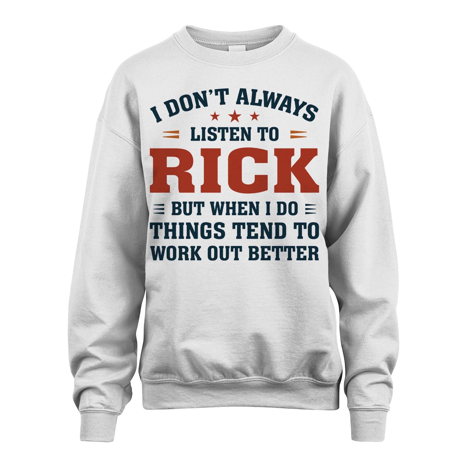 I Don't Always Listen To... RICK M1-2
