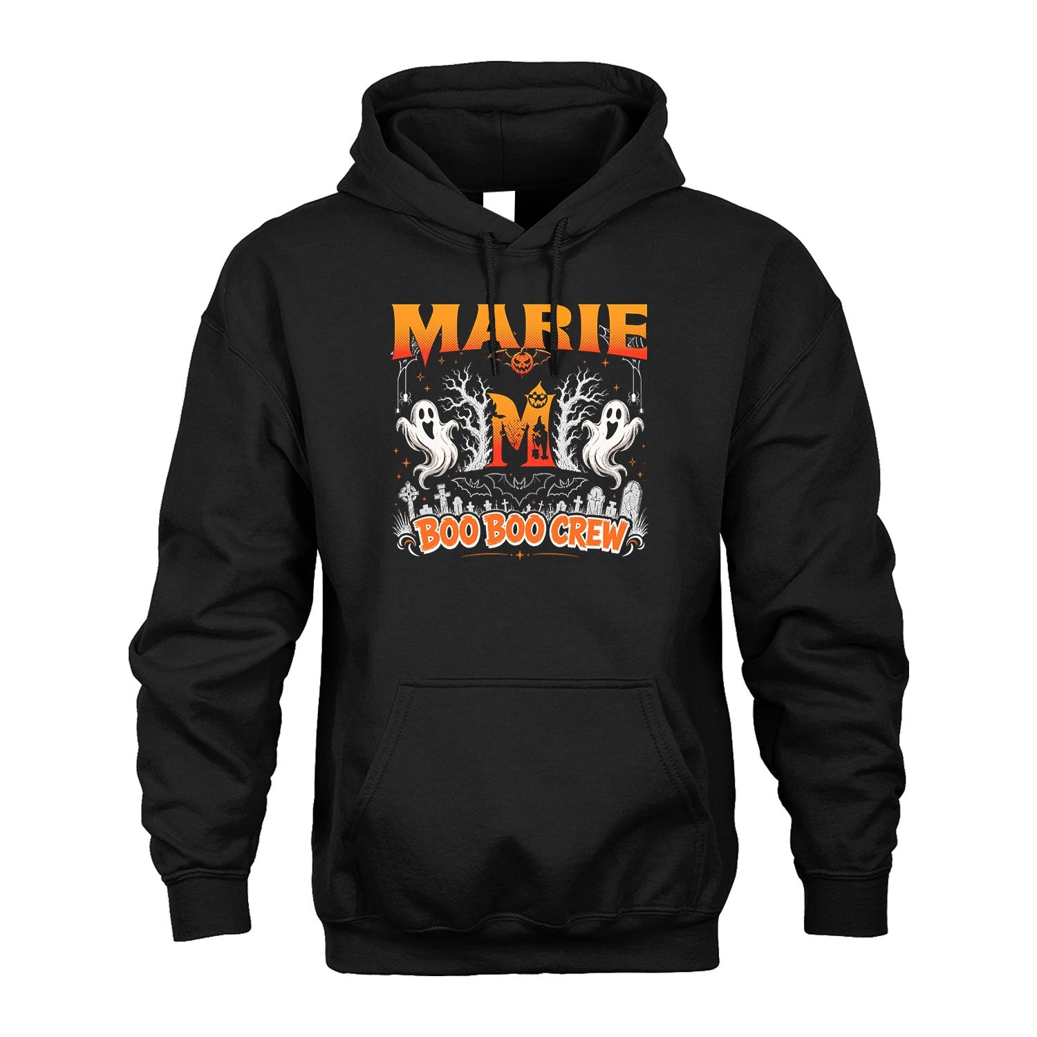 Boo Boo Crew Halloween Custom Name Shirt MARIE M1-28