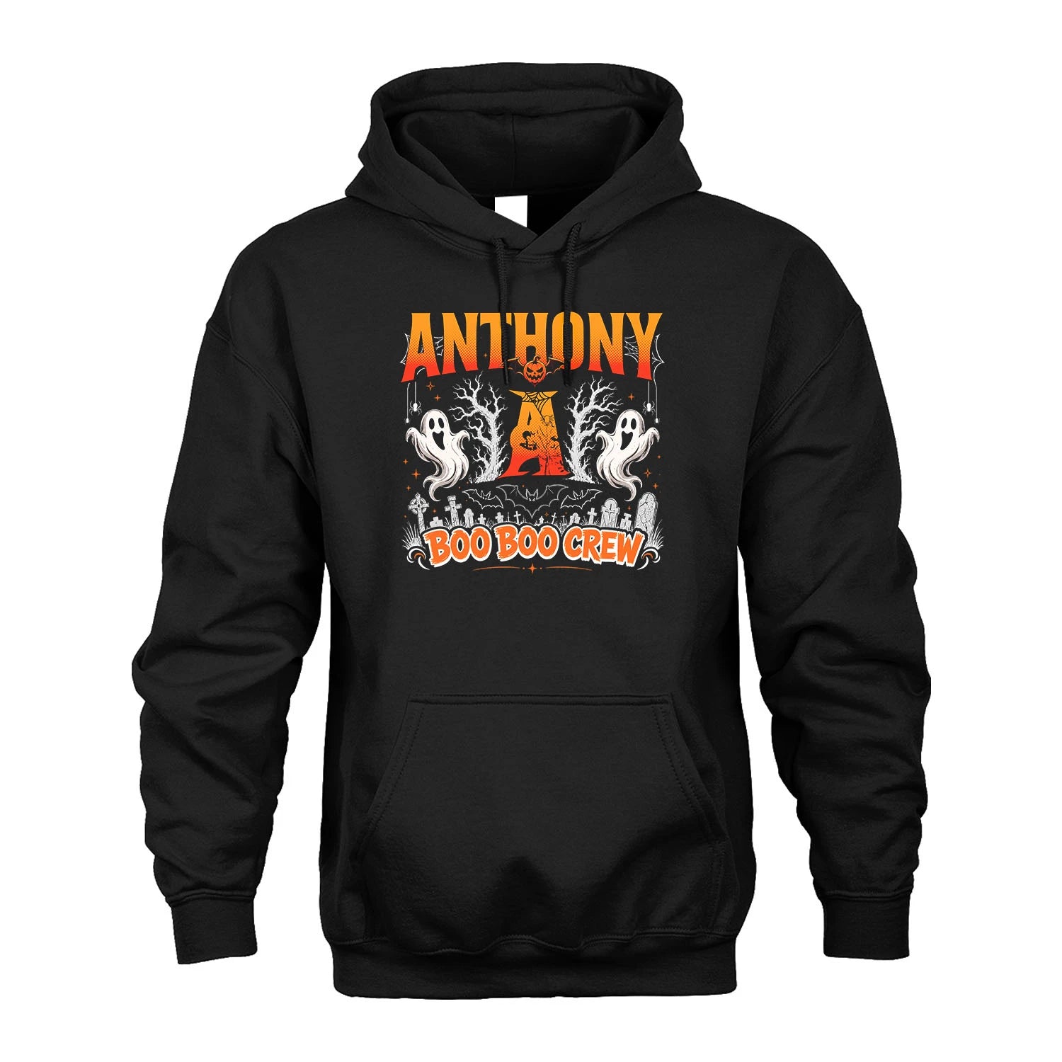 Boo Boo Crew Halloween Custom Name Shirt ANTHONY M1-28