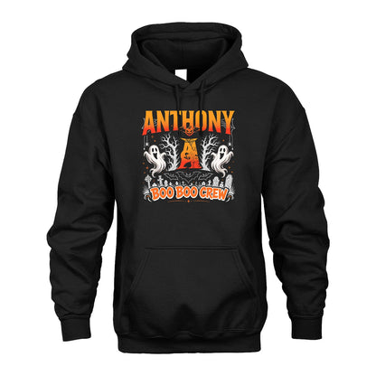 Boo Boo Crew Halloween Custom Name Shirt ANTHONY M1-28