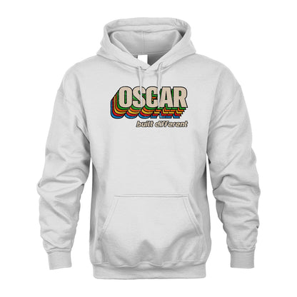 Your Name Built Different Retro Shirt OSCAR M1-26