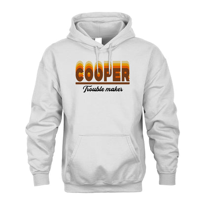 Your Name Trouble Maker Funny Shirt COOPER M1-34